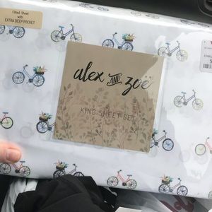 King size bicycle sheet set